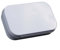 Caja de almacenamiento compacta con tapa abatible para goma de mascar de menta y pequeños elementos esenciales y diseño portátil