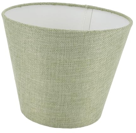 Didiseaon Abat-Jour En Tissu Pour Lampe De Table E14 Abat-Jour Décoratif Nordic Léger Et Pliable Structure En Tissu Et Métal Pour Bureau Lecture Et Détente 18.00 X 15.00 X 12.00 Cm