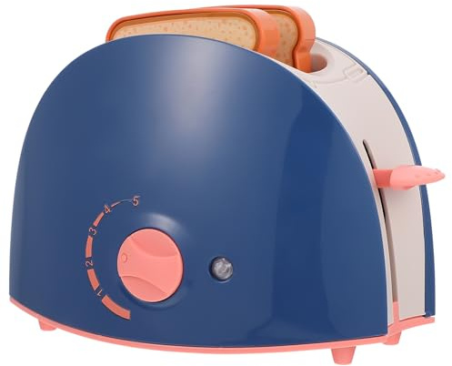 SOIMISS Mini Bread Maker Play House Toy Simulated Toaster Toy for Boys and Girls for Pretend Play