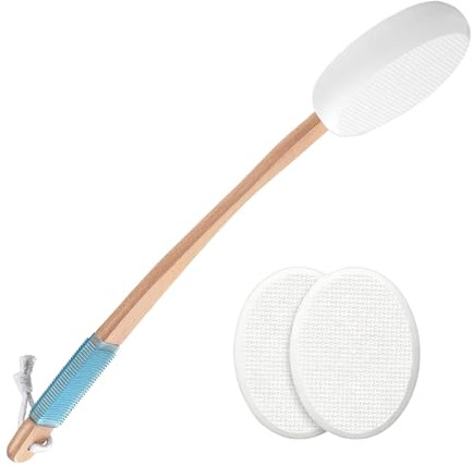 Applicateur De Lotion Pour Le Dos - Brosse Éponge Pour Crème Dorsale | Brosse Éponge De Douche,Soin Quotidien Spa Douche pour Hydratant Autobronzant