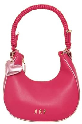 Agatha Ruiz de la Prada Gondola-Tasche in Rosa mit goldenen Metallic-Details