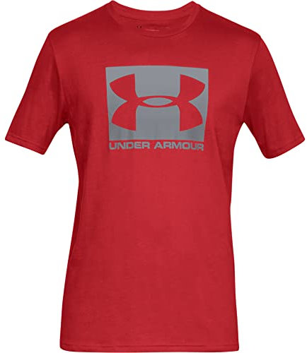 Under Armour Herren UA BOXED SPORTSTYLE, atmungsaktives Sportshirt, schnelltrocknendes Funktionsshirt mit loser Passform