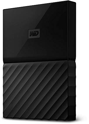 WD My Passport 2 TB Portable Hard Drive and Auto Backup Software for PC, Xbox One and PlayStation 4 - Black
