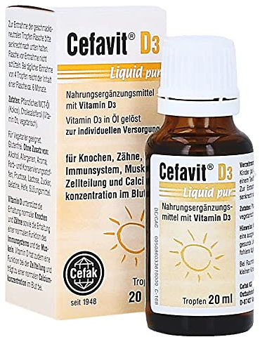 CEFAVIT D3 Liquid pur Tropfen zum Einnehmen