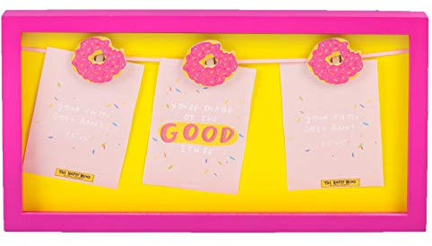 The Happy News Icon Bilderrahmen mit Clip, Aufschrift Good Stuff