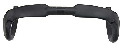 Alfa Pasca Fahrradlenker Kohlefaser Drop Bent Bar Matte Rennradteile Interne Leitungsführung für Radfahren 31,8 * 420mm