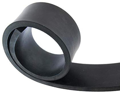 Gummistreifen - Stärke 15 mm in verschiedenen Größen wählbar (1500x80x15mm)