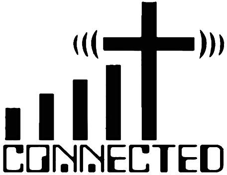 Benoon Reflektierender Aufkleber für das Auto, Motiv: verbundenes Kreuz, WiFi, christliches Muster, in fünf Farben erhältlich, Schwarz
