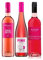 3er Roséwein Probierpaket feinherb/lieblich | 3 x 0,75l | Roséweine aus Deutschland