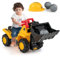 Maxmass Kids Ride On Excavator, Storage Seat Children Bulldozer with Scooping Bucket and Horn, Sit-On Toddler Tractor Toys for 3 Years Old+