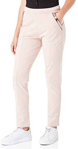 Champion Legacy Easywear 2.0 High Waist Slim Pantaloni da Tuta, Rosa Cipria, M Donna