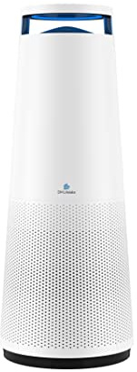 DH Lifelabs | Sciaire + HEPA Air Purifier | Ions Actively Clean & Deodorize Air | Eliminates 99.97% of Bacteria & Viruses | H13 HEPA Filter for Allergies | 2046 Sq Ft Large Room Home | Wi-Fi | White