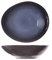 Cosy & Trendy Assiette Creuse OvaleSaphire Bleu-19,5 X 16,5 Cm-Lot de 4
