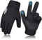OKIDSO Kinder Handschuhe Winter Warm Fahrradhandschuhe: Touchscreen Winterhandschuhe Softshell Smartphone Touch mit Anti-Rutsch für Langlauf Ski 4-6 Jahre Jungen Mädchen