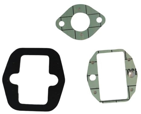 Kit 3 Pezzi Guarnizioni Revisione Pacco Valvola Lamellare Collettore Aspirazione Carburatore Motosega OLEOMAC EFCO 931-932-131-132