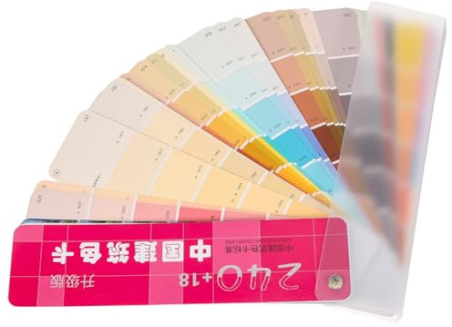 jojofuny 1 Set Carta Dei Colori Cartelle Colori Per Pittura Architettonica Vernice Carte Di Colori Per Vernici Per Larchitettura Cartella Colori Plastica Strumento Di Disegno Maggiore