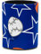 Stiftehalter aus PVC-Leder, Stiftebecher, Pinsel-Organizer, Basketball- und Tennisball-Muster