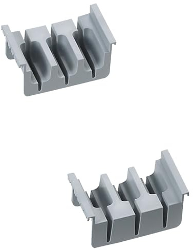 Ninka Messereinsatz Cuisio 96x44x53mm Messer Schubladeneinsatz, grau