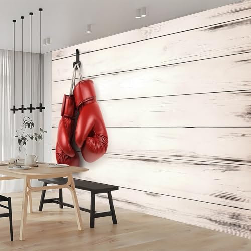 Wandboxhandschuhe Aus Holz Vlies Fototapete Helle Farbe Wohnzimmer Schlafzimmer Motivtapeten Wandtapete Tapete Vliestapete UV-Beständig Hohe Auflösung 350x256 cm