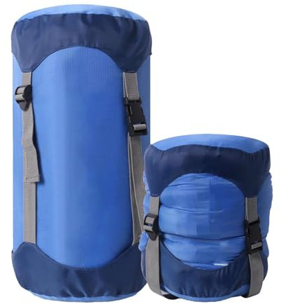 Kompressionssack Für Schlafsack, Wasserabweisend Schlafsack Packsack, Outdoor Aufbewahrungsbeutel, Kompressions Packsack Für Schlafsack Für Kleidung, Reisen, Camping, Outdoor Drinnen,6L