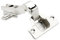 DEYIN 45-Grad-Eckfalz-Schranktürscharniere, 45-Winkel-Scharnier-Hardware for Zuhause, Küche, Badezimmer, Schrank mit Schrauben