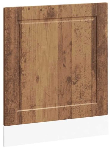 vidaXL Geschirrspülerblende Porto Altholz-Optik 60x1,5x67 cm, Geschirrspüler Frontblende, Geschirrspüler-Verkleidung, Geschirrspülerfront