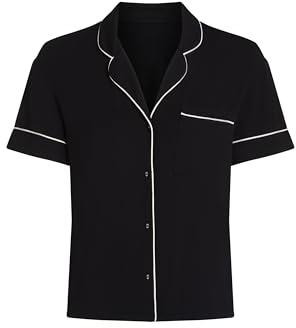 HUNKEMÖLLER Kurzärmelige Jersey-Jacke Essential - Black - S