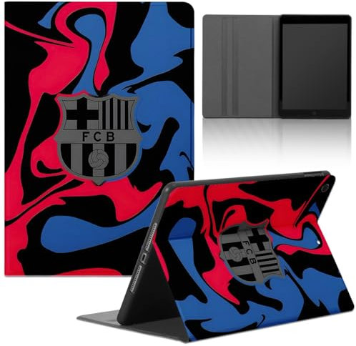 Yimctoie Funda Tablet para Lenovo Tab M10 10,6 2023 TB360ZU,Cubierta Plegable TPU Multiángulo Stand Función Cárcasa,Cartoon Cool Futbol Club Diseño Patrón Bumper Protectora Cover,Comics