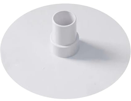 yakermur Saugplatte Inklusive Dichtung Für Skimmer Anschluss Poolschlauch Bodensauger Anschlussplatte Skimme Produktmaterial: PVC Produktgröße: Ca. 17,7 cm Produktstil