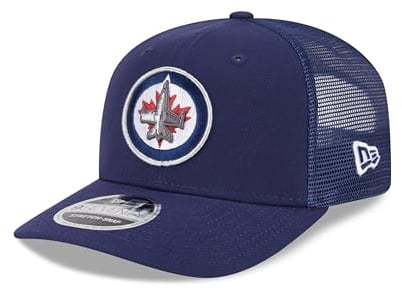 New Era 9Seventy Stretch-Snap NHL Trucker Kappe mit gebogenem Schirm Heritage-Style Snapback Mütze