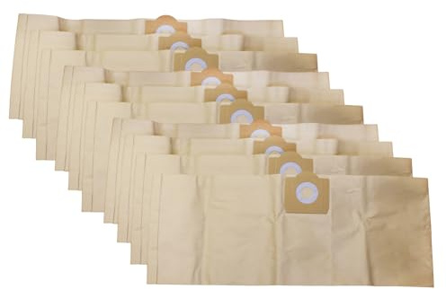 Bag Lady Paper Dust Bags (Pack of 10) for JCB 202JCB Eco NT27/1 NT361 NT48 T201 Vacuum Cleaner Dust ZR80