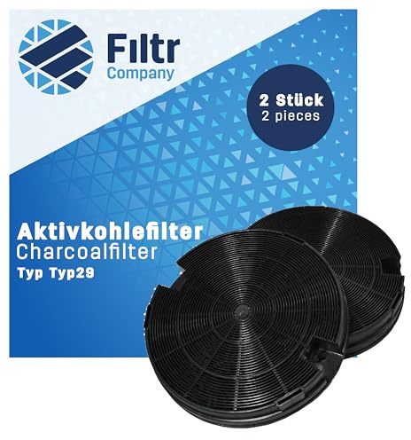 Typ29 Aktivkohlefilter 2 Stk. Dunstabzugshauben IKEA NYTTIG FIL 600 Electrolux Bauknecht Elica IKEA Whirpool