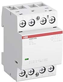 ABB ESB40-40N-06 Installationsschütz (Schließer) – 40 A 4 NO 230 V AC/DC 4-polig 54 mm für DIN-Hutschiene geräuscharm 1SAE341111R0640