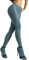 sofsy Ultra-Dehnbare Farbige Strumpfhosen Damen 40 Denier | Hergestellt in Italien – 100% Oeko-Tex Zertifiziert | Lagunenblau - XL