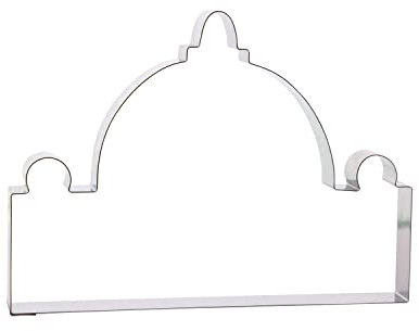 Cutter Sweet 1 Keksausstecher Gebäude/Schule/Kirche/Moschee | aus Edelstahl