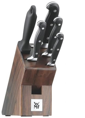 WMF - 5-teiliges Messerset mit Spitzenklasse Plus Halter