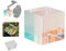 Selens Würfel Prisma Fotografie Plating Membrane Kristall mit 1/4 Gewindeloch, Professionelle Optik Kristall Glas Würfel Prisma, Erstellen Sie Einen Leichten Regenbogeneffekt für Fotografen Studio