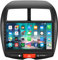 Podofo Android Autoradio für Peugeot 4008/Citroen C4/Mitsubishi ASX 1, 10 Touchscreen GPS Navi WiFi Bluetooth FM RDS Radio Spiegellink USB HD Auto-Stereo-Player