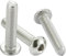 AMLOOPH M5 Bolts, M5 X 30mm Hex Socket Button Head Machine Bolts/Screws -Fully Threaded A2 304 Stainless Steel Hex Long Socket Screws M5 (Pack Of 20)