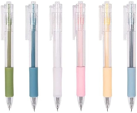Katutude Papierschneidestift, 6 Stück Schneidestift Cutter Stift, Papierschneider Messer Stift, Cartoon Pattern Student Allzweckmesser Stift für DIY Art Work Cutting Scrapbook