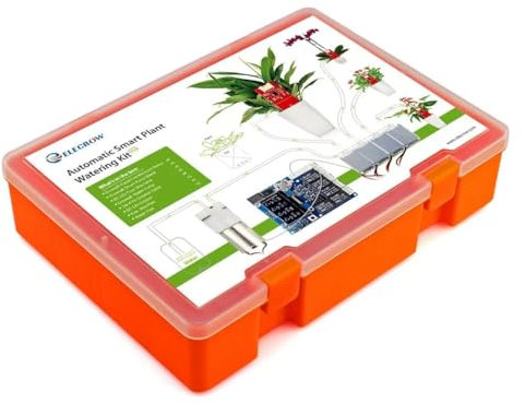 SB Arduino Automatic Plant Watering Kit 2.1, Indoor Plant DIY Smart Irrigation Kit with Integrated Arduino UNO into the Mainboard, Smart Pump Board with 1.3” OLED Screen