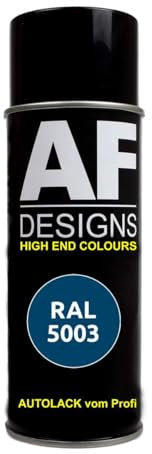 RAL5003 SAPHIRBLAU Spraydose seidenmatt Lackspray Sprühdose DIY Autolack