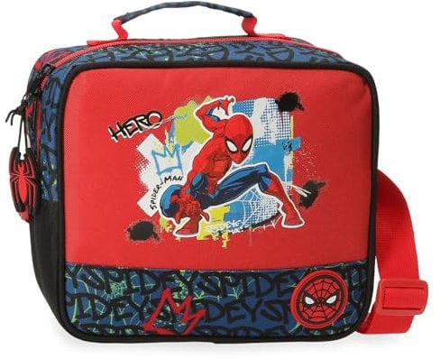 MARVEL Spiderman Urban Garçon Accessoire de voyage - Étui à cosmétiques, Rouge