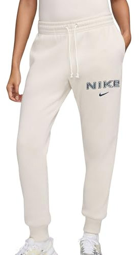 NIKE HM9757-104 Sportswear Phoenix Fleece Pantaloni Sportivi Donna Lt Orewood BRN Taglia M