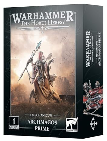 Warhammer - Horus Heresy: Mechanicum: Archmagos Prime - Miniatur-Kriegsspielfigur aus Kunststoff - ab 14 Jahren
