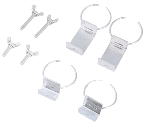 4 Stück Schwimmerventile Aus Stahl Mit Clip Schwimmerventile Mit Befestigungsclip Für Die Automatische Wasserniveaukontrolle In Tanks Und Trögen