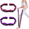 Bandas Elasticas Fitness, 2 Piezas Goma Elastica Ejercicio, Cinturon Yoga, Cintas Elasticas Musculacion, Cinta de Yoga Estiramiento para Fitness, Pilates