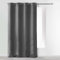 douceur d'Intérieur Absolu Ösenvorhang, Mikrofaser, einfarbig, Polyester, Polyester, anthrazit, 140 cm x 260 cm