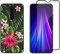 NOVAGO Compatible con Xiaomi Redmi Note 8 Pro - Funda Gel de Silicona + Protector de Pantalla de Vidrio Templado (Exótico)