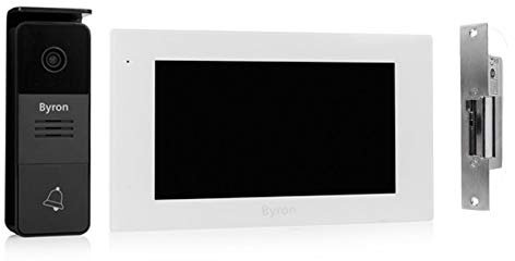 Interphone vidéo pour maison individuelle avec caméra, écran tactile 7 et ouverture de porte